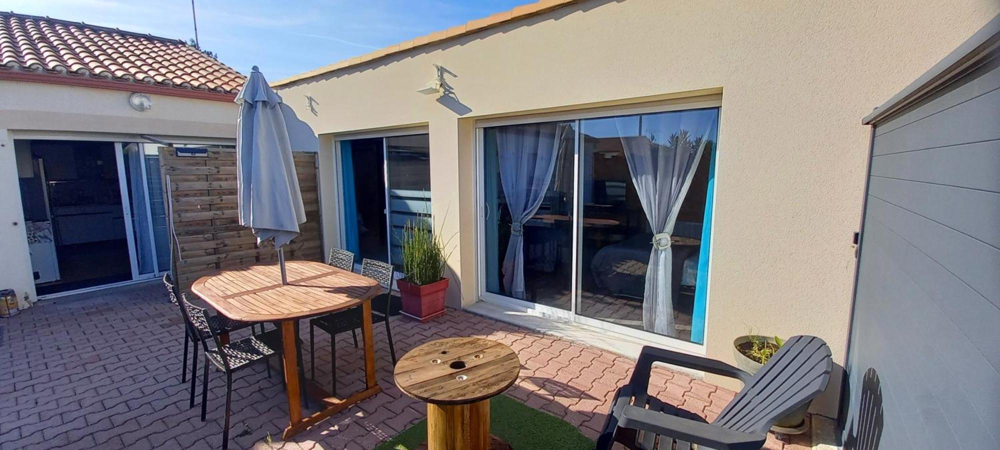 Studio Location Saisonniere Bord De Mer. Saint-Michel-Chef-Chef Exterior foto
